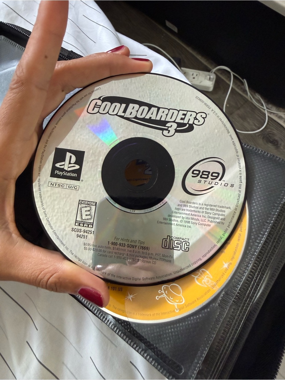 💛 3 for $15 💛 Cool Boarders 3 PlayStation Game Disc